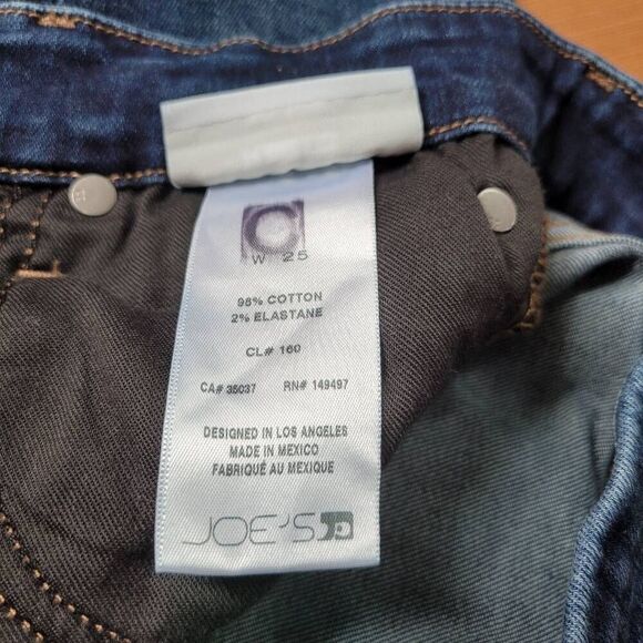 Joes jeans flawless the icon‎ mid rise skinny ankle dark wash jeans minimalist - Picture 12 of 14